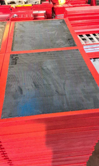 聚氨酯包边不锈钢矿山筛网